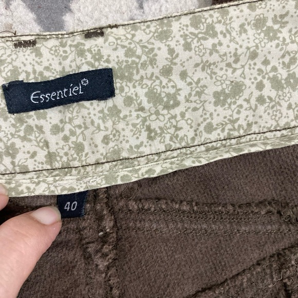 Vintage ESSENTIEL Bootcut Style %100 Baumwolle size 40/=12/32 - Picture 11 of 14